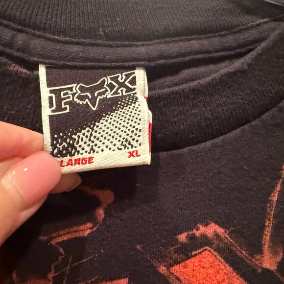 Fox Long Sleeve T-Shirt Size X-Large - Picture 4 of 5